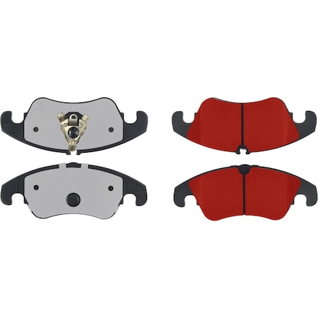 Centric Parts Pq Pro Disc Brake Pads, 500.13221 500.13221